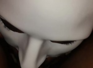 Masked Man Eats Pussy