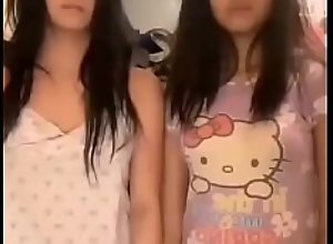 Asian girl show boobs
