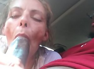 The dick sucking abilities of this nasty real prostitute are crazy