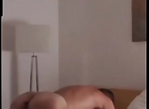 Daddy and twink wanking and caressing balls