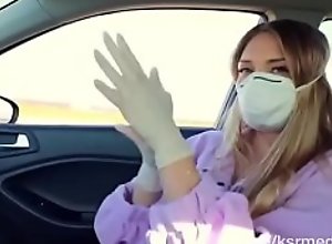 Coronavirus fucking in a car, Russians in public