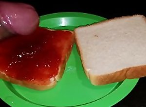 Cum and Jelly sandwich  Delicious 