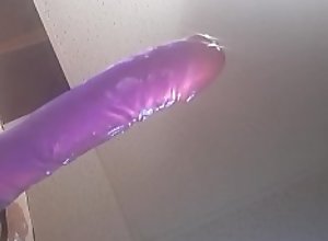 Tight ass for trany and large dildo