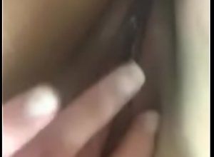 Fingering my creamy pussy