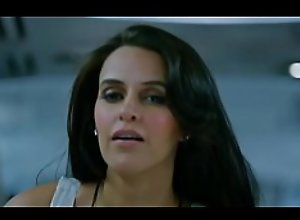 neha dhupia hottest cleavege show from movie
